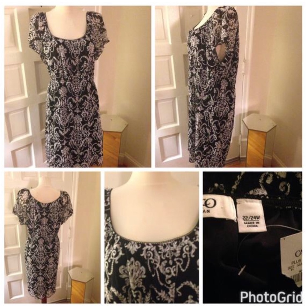 Summer paisley print dress
